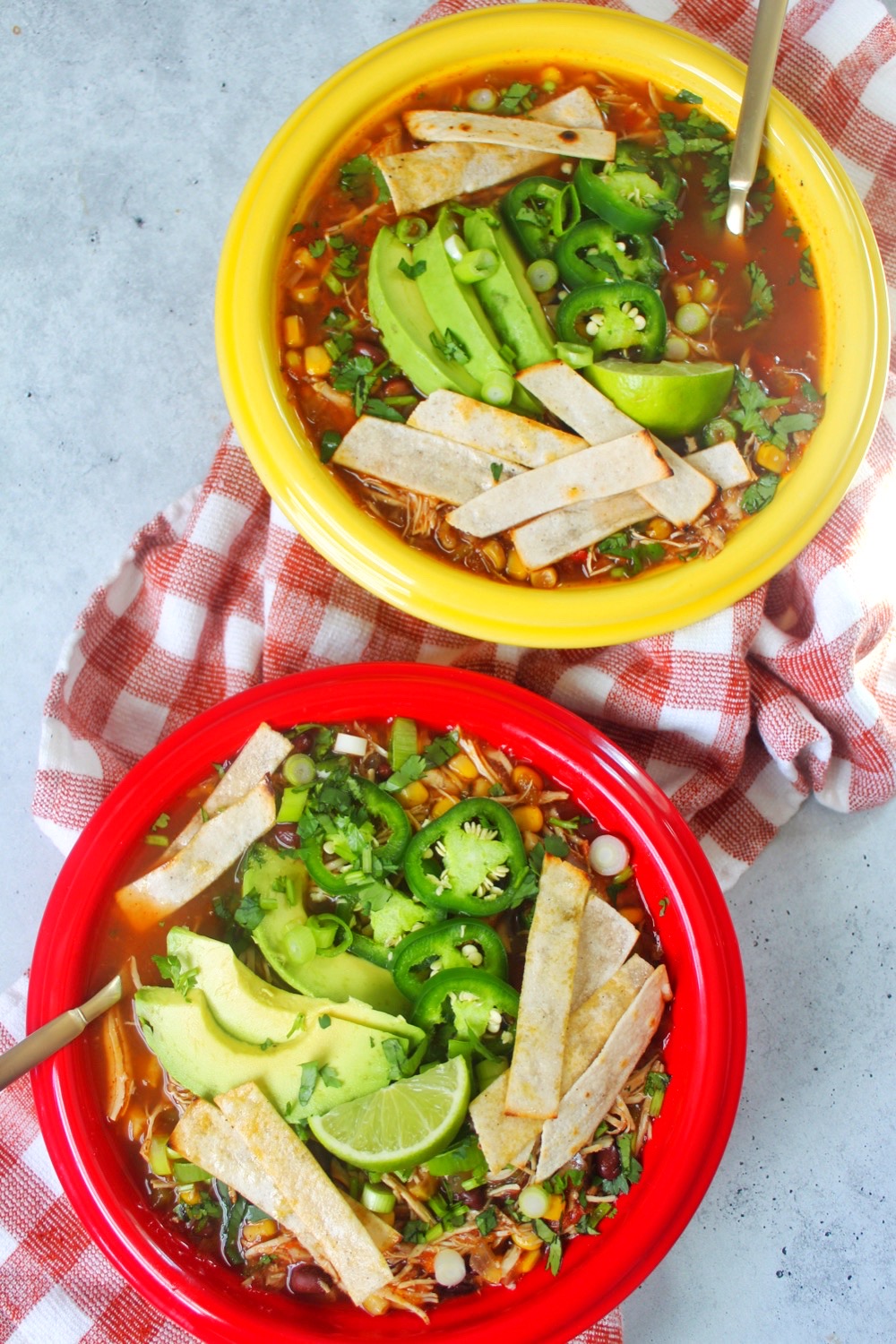 Chicken Taco Soup (Crockpot)